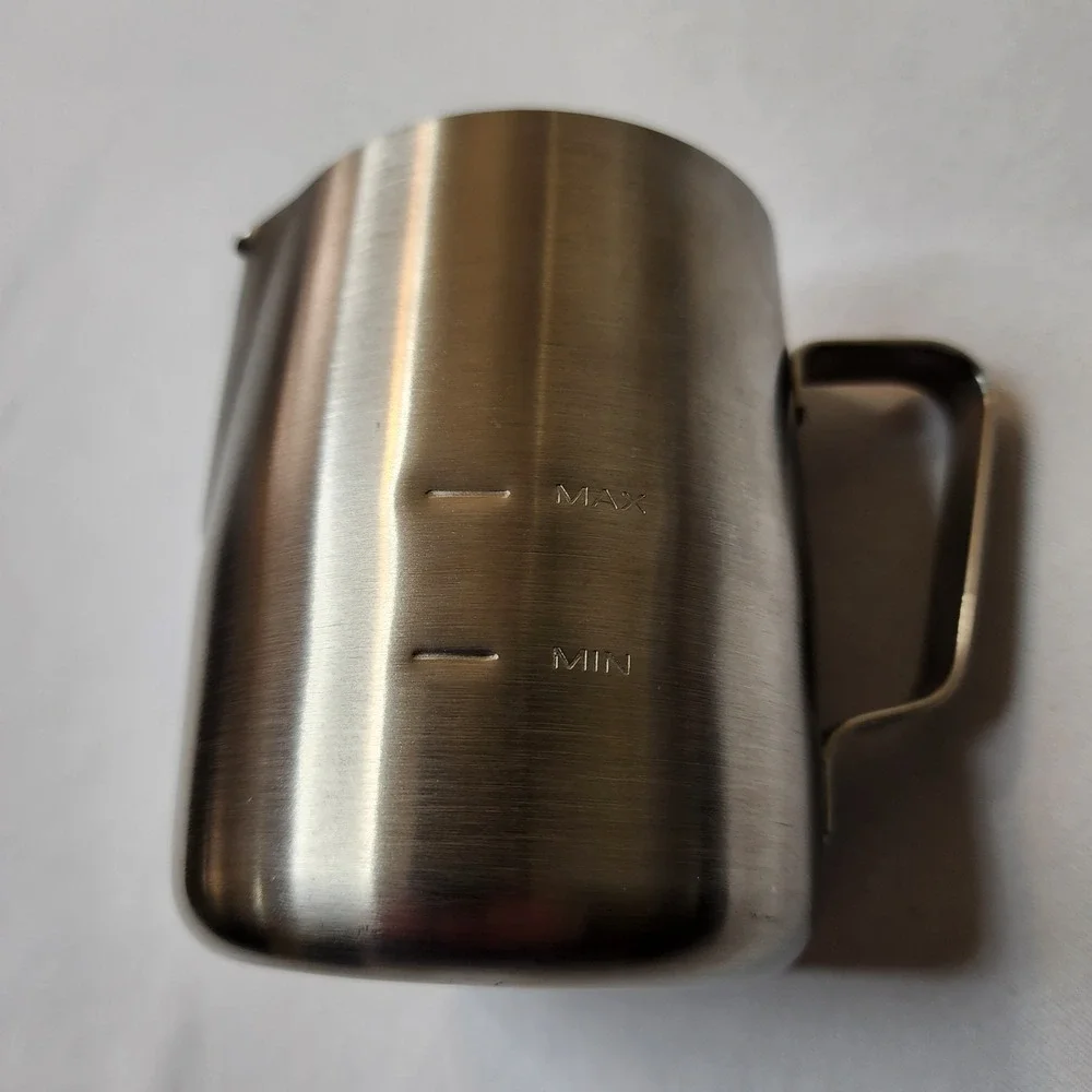 Breville Milk Jug Assembly Stainless Steel 16oz Handle‎ Pitcher Creamer